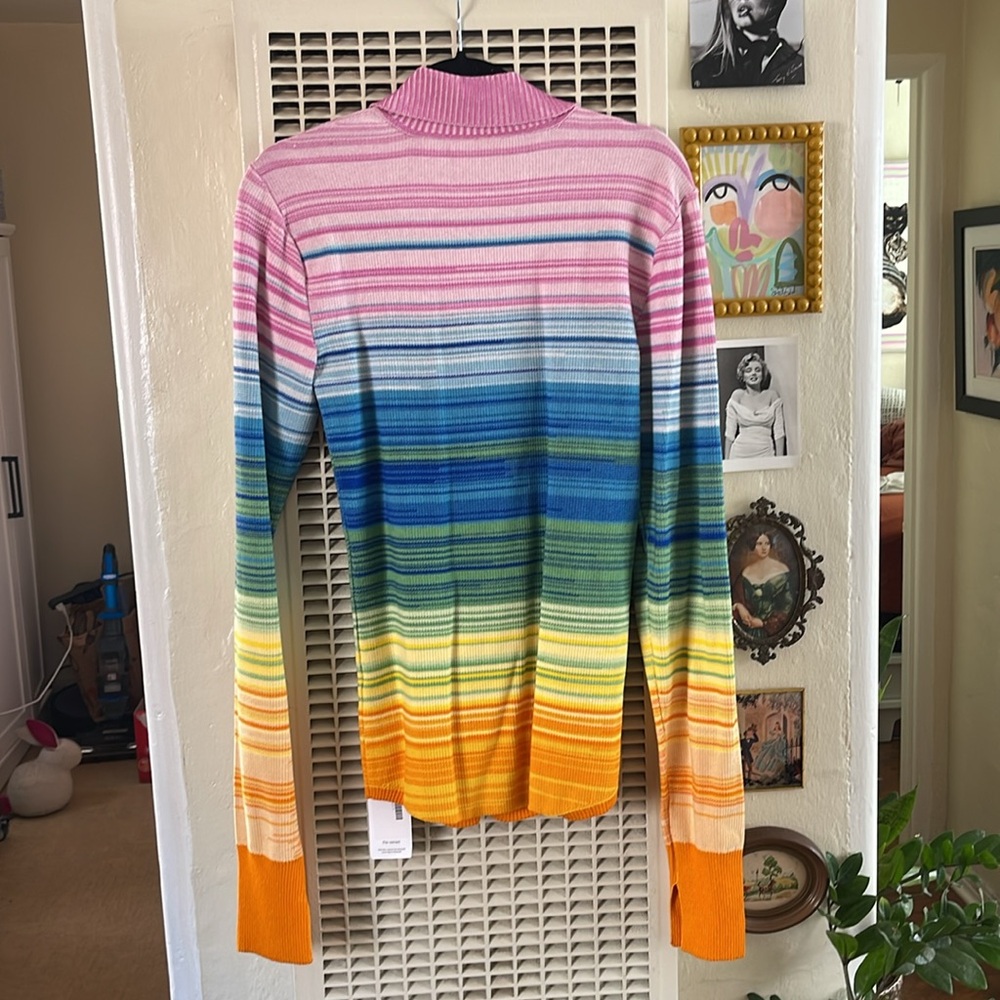 Ludovic de Saint Sernin Spring 2021 rainbow sweater - Picture 8 of 8